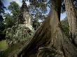 Face Atop The Victory Gate At Angkor Thom Depicts Jayavarman Vii by Robert Clark Limited Edition Pricing Art Print