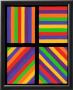 Color Bands In Four Directions, C.1999 by Sol Lewitt Limited Edition Print
