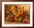 Sunflower Bouquet by Barbara Mock Limited Edition Pricing Art Print