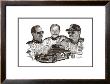 Dale Earnhardt Sr. Triple Header by Robert Stephen Simon Limited Edition Pricing Art Print