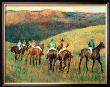 Racehorses In A Landscape by Edgar Degas Limited Edition Print