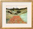 Poppy Field In A Hollow by Claude Monet Limited Edition Print