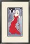 La Dame En Rouge by Janet Kruskamp Limited Edition Pricing Art Print