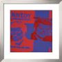 Flash: November 22, 1963, Jfk Assassination, C.1968 (Blue And Red) by Andy Warhol Limited Edition Print