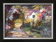 Garden Bench by Dawna Barton Limited Edition Pricing Art Print