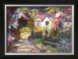 Garden Bench by Dawna Barton Limited Edition Print