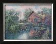 Willow Creek Mill by Carl Valente Limited Edition Pricing Art Print