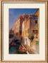 Bridge And Walkway, Venice by Cecil Rice Limited Edition Print