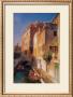 Bridge And Walkway, Venice by Cecil Rice Limited Edition Print