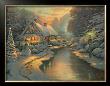 Christmas Evening by Thomas Kinkade Limited Edition Pricing Art Print