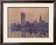 Houses Of Parliament by Claude Monet Limited Edition Print