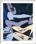 Diamond Dust Shoes, 1981 (Blue And Grey) by Andy Warhol Limited Edition Print