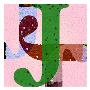 Letter J by Miguel Paredes Limited Edition Pricing Art Print