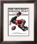 Fumble Or Tackled Saturday Evening Post Cover, November 21,1925 by Norman Rockwell Limited Edition Print
