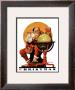 Santa At The Globe, December 4,1926 by Norman Rockwell Limited Edition Print