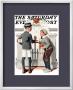 Rivals Saturday Evening Post Cover, September 9,1922 by Norman Rockwell Limited Edition Print