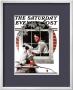 Dog Outside Or Patient Friend Saturday Evening Post Cover, June 10,1922 by Norman Rockwell Limited Edition Print