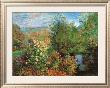 Stiller Winkel Im Garten Von Montgeron by Claude Monet Limited Edition Pricing Art Print