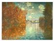 Autumn At Argenteuil 1873 by Claude Monet Limited Edition Print