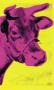 Cow Pink On Yellow by Andy Warhol Limited Edition Print