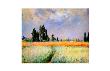 Distant Poplars by Claude Monet Limited Edition Print