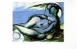 Reclining Nude At Beach by Pablo Picasso Limited Edition Pricing Art Print