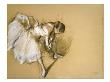 Dancer Readjusting Her Slipper by Edgar Degas Limited Edition Print