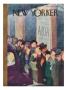 The New Yorker Cover - January 21, 1939 by William Cotton Limited Edition Print