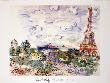 The Eiffel Tower by Raoul Dufy Limited Edition Pricing Art Print