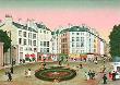 Paris, Place Beauvau by Ledan Fanch Limited Edition Print