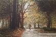 Park, Lovers Walking Ii by Harold Altman Limited Edition Pricing Art Print