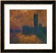 The Parliament In London, Stormy Sky by Claude Monet Limited Edition Print