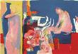 Les Deux Femmes A La Fenetre by Paul Guiramand Limited Edition Print