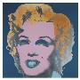Marilyn, C.1967 (On Peacock Blue, Pink Face) by Andy Warhol Limited Edition Print