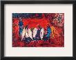Chagall: Abraham/Angels by Marc Chagall Limited Edition Print