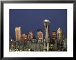 Seattle Skyline At Night, Washington, Usa by Adam Jones Limited Edition Print