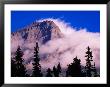 Sun Mountain Rising Through Morning Mist, Glacier National Park, Montana, Usa by Adam Jones Limited Edition Pricing Art Print