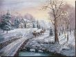 Winter Sunrise by Carl Valente Limited Edition Pricing Art Print