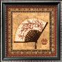 Oriental Fan Ii by Sally Ray Cairns Limited Edition Pricing Art Print