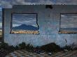 Mount Vesuvius Seen Through The Window Of The Ruins Of A Restaurant by Robert Clark Limited Edition Print
