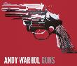 Guns, C. 1981-82 (White And Black On Red) by Andy Warhol Limited Edition Print