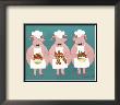 Restaurant Pigs I by Patricia Palermino Limited Edition Print