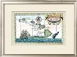 Map Of The Hawaiian Islands by Steve Strickland Limited Edition Print