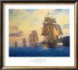 Hms Agamemnon by Geoff Hunt Limited Edition Print