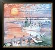 Sunset On The Miss Nancy by Paul Brent Limited Edition Print