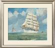 Uscg Barque Eagle 1948 by James Mitchell Limited Edition Print
