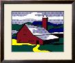 Red Barn Ii, 1969 by Roy Lichtenstein Limited Edition Pricing Art Print