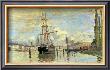 The Seine At Rouen by Claude Monet Limited Edition Print