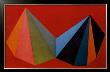 Pyramid On Red, C.1986 by Sol Lewitt Limited Edition Print