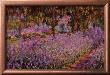 Artist`S Garden At Giverny 1900 by Claude Monet Limited Edition Print